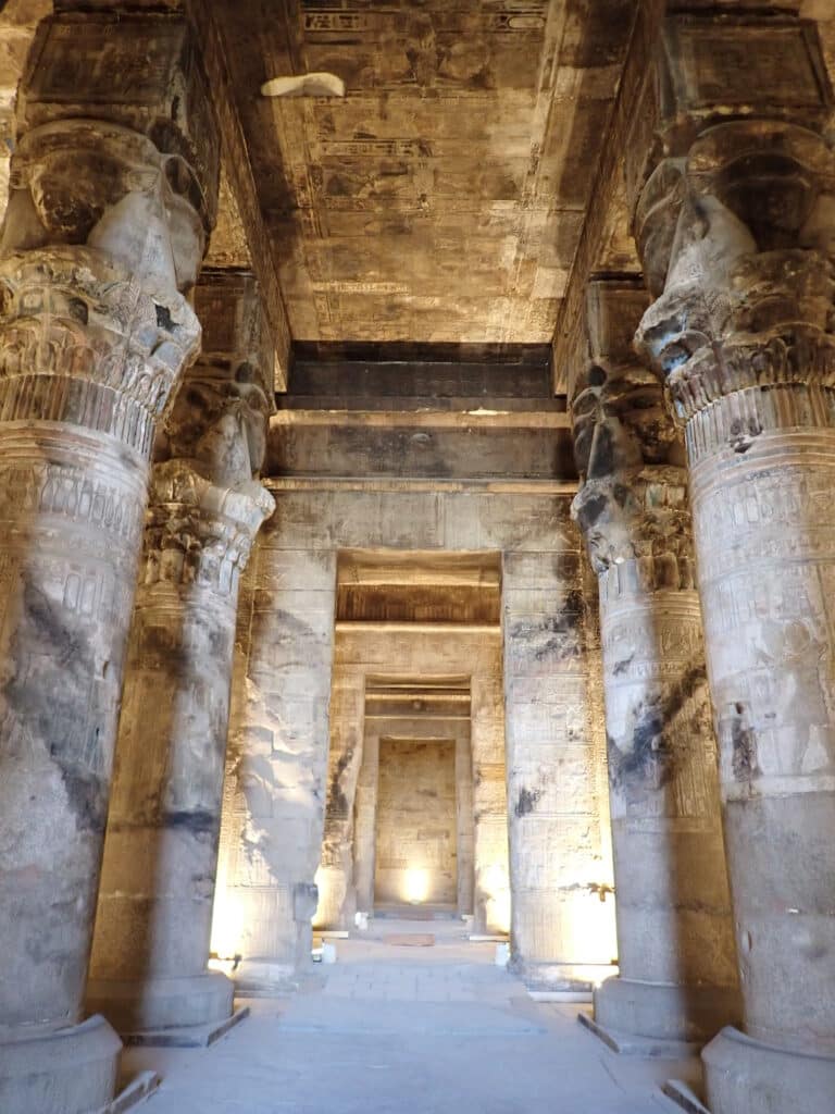 In Abydos tempel