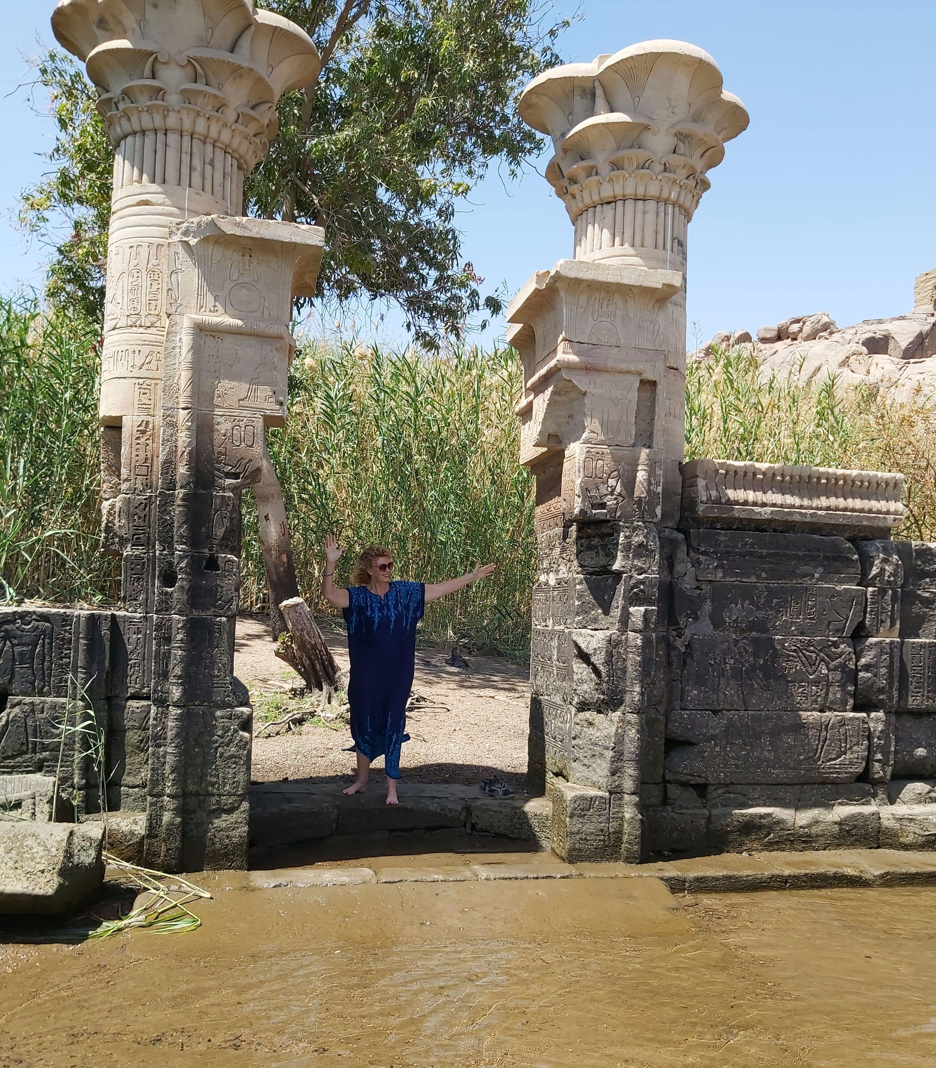 meditatie reis Egypte - tempel van Osiris op Bigeh